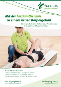 fasziumtherapie Plakat